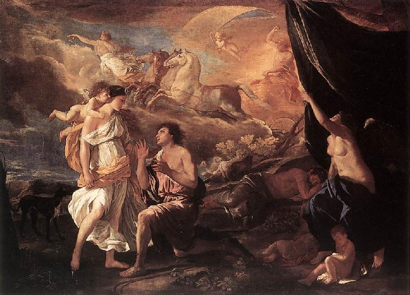 Nicolas Poussin Selene and Endymion France oil painting art